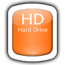 orange hard drive