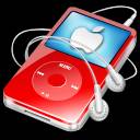 ipod video red apple