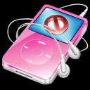 ipod video pink no disconnect
