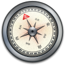 iPhone Compass Silver2