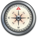 iPhone Compass Silver1