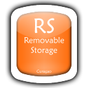 orange removable storage